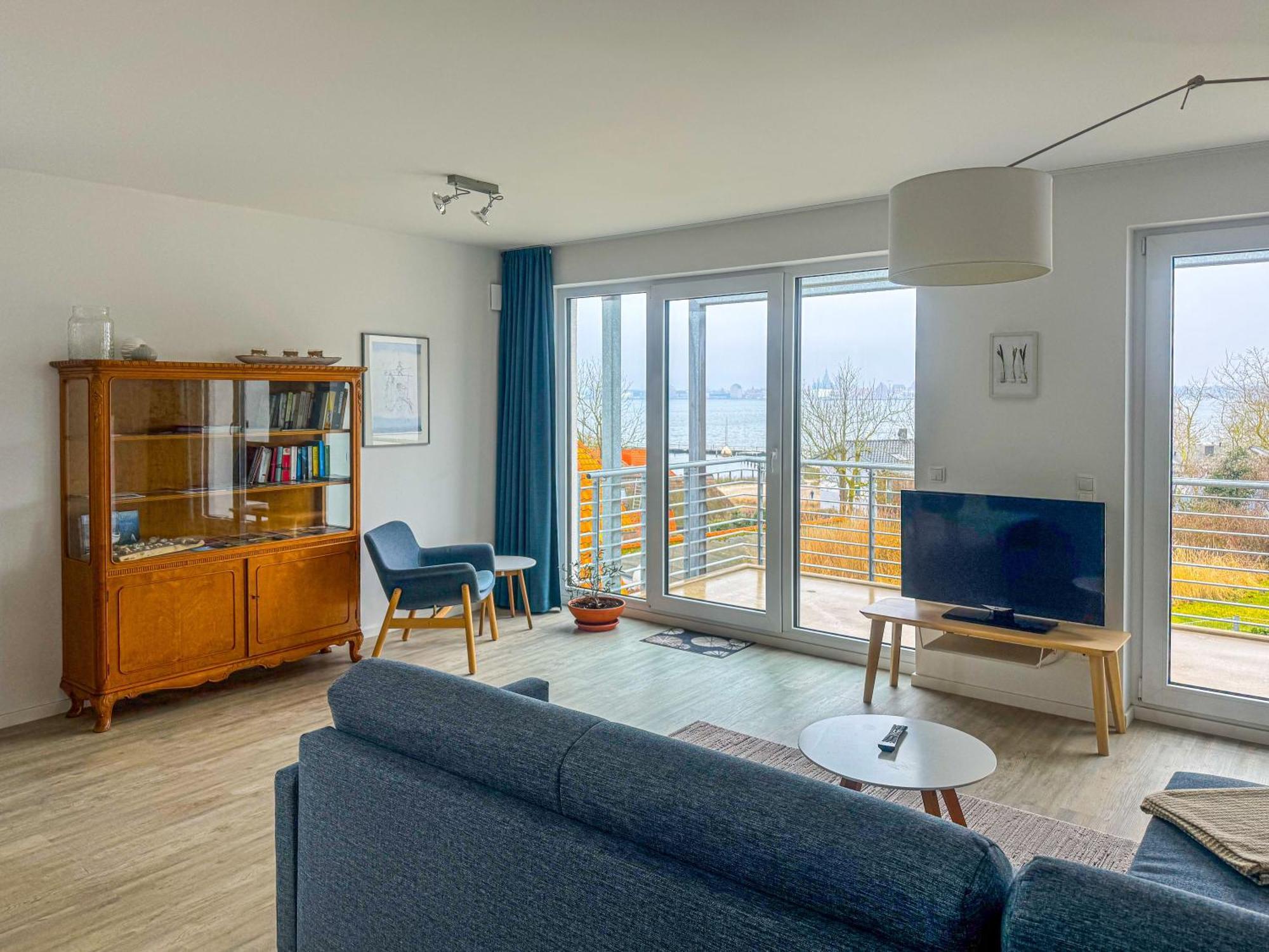 Ferienwohnung Sundueberblick - 150 Meter Zum Strand Altefahr Bagian luar foto